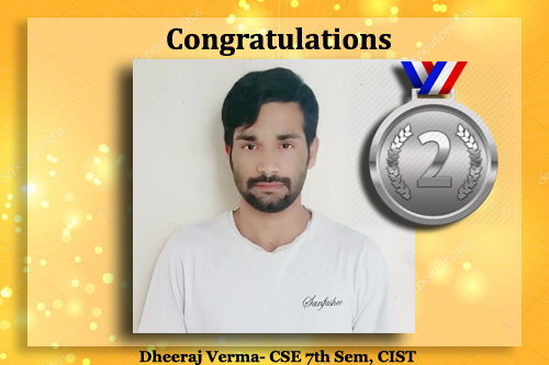 Engineering Student Dheeraj Verma