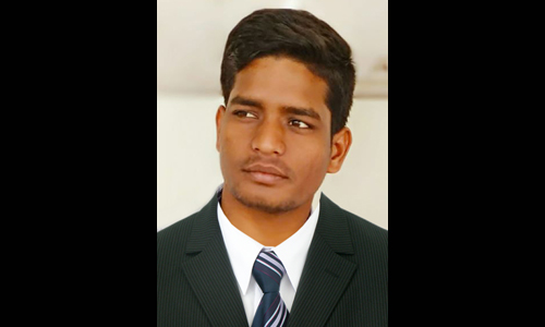 Engineering Student Rahul Paswan