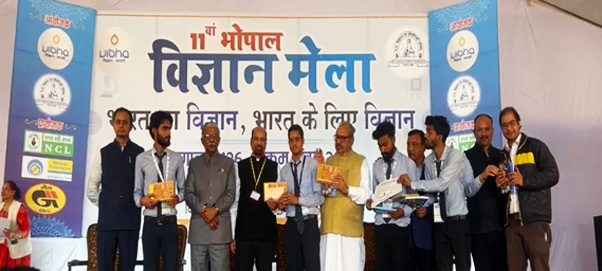 Winning Third Prize in 11th Vigyan Mela 2024-25 Organized by MPCST Bhopal