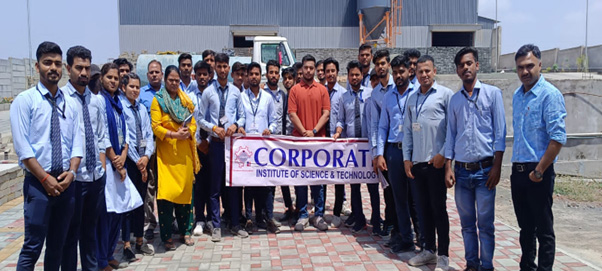 Industrial visit to flyash bricks and paver blocks